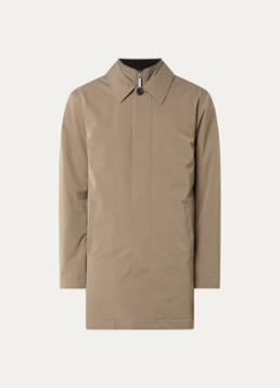 NN.07 Heren Blake gewatteerde trenchcoat met uitneembare voering in de kleur Beige, maat: XXL