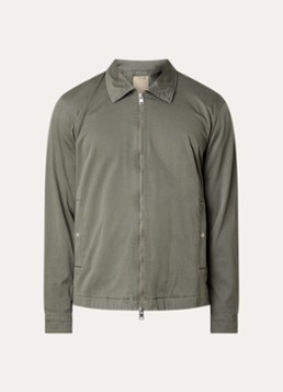 Woolrich Dames Jack met steekzakken in de kleur Olijfgroen, maat: XL