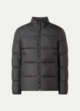 Woolrich Heren Cloud Eagle puffer jack met donsvulling en steekzakken in de kleur Zwart, maat: M