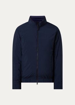 Woolrich Heren Cloud Lewis gewatteerd bomberjack met steekzakken in de kleur Donkerblauw, maat: XL