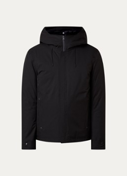 Woolrich Heren Crestmont 3-in-1 gewatteerde parka met uitneembare voering in de kleur Zwart, maat: XL