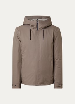 Woolrich Heren Crestmont 3-in-1 gewatteerde parka met uitneembare voering in de kleur Zand, maat: XL