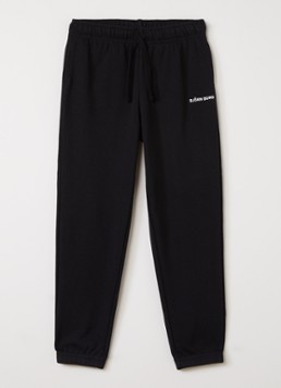 Björn Borg Jongens Borg Classic tapered fit joggingbroek met logoborduring in de kleur Zwart, maat: 158-164