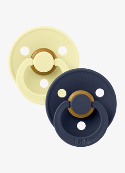 BIBS Meisjes Fopspeen in 2-pack in de kleur Mushroom / Breeze, maat: 1