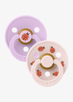 BIBS Meisjes Fopspeen in 2-pack in de kleur Multicolor, maat: 1