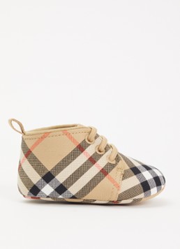 Burberry Meisjes Corby babyschoentje in de kleur Zand, maat: 17