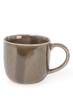 Nosse Ceramics Svelte mok 37 cl Olijfgroen - Deal