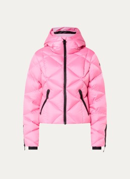 Goldbergh Dames Harumi ski-jas met quilt patroon en ritszakken in de kleur Roze, maat: 40