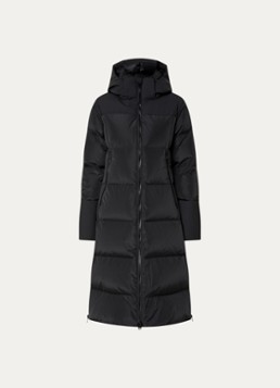 Goldbergh Dames Sion ski-jas met capuchon en ritszakken in de kleur Zwart, maat: 42