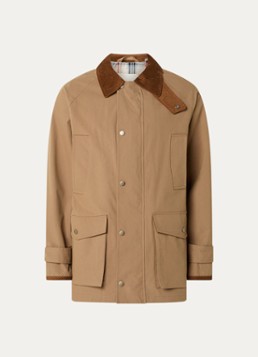 Gant Heren Field trenchcoat met klepzakken in de kleur Camel, maat: XXXL