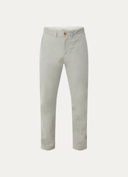 Gant Heren Slim fit chino met steekzakken in de kleur Grijs, maat: 38/34