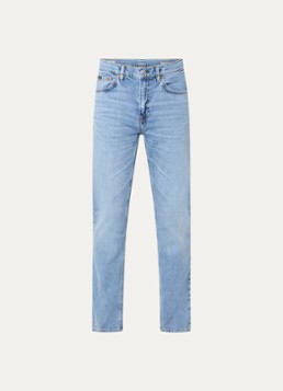 Gant Heren Slim fit jeans met lichte wassing in de kleur Royalblauw, maat: 38/34