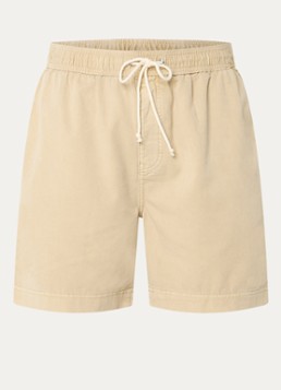 Gant Heren Straight fit korte broek met steekzakken in de kleur Beige, maat: XXL