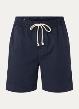 Gant Heren Straight fit korte broek met steekzakken in de kleur Blauw, maat: M