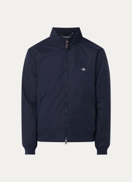 Gant Heren Hampshire jack met ritszakken in de kleur Blauw, maat: XXXL