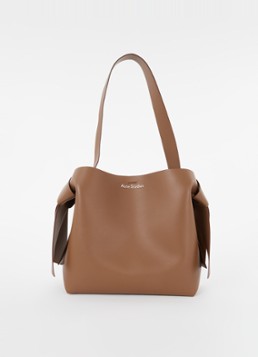 Acne Studios Dames Schoudertas van leer en afneembare schouderriem