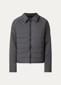 Canada Goose Heren Lodge gewatteerde jack met donsvulling en ritszakken in de kleur Olijfgroen, maat: XL