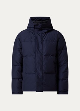 Canada Goose Heren Seymour gewatteerde parka met donsvulling en capuchon in de kleur Donkerblauw, maat: XL
