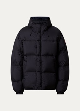 Canada Goose Heren Sterling puffer jack met capuchon en donsvulling in de kleur Zwart, maat: XL