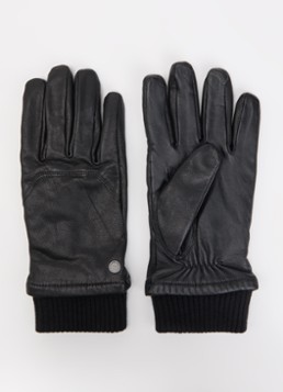 Canada Goose Heren Workman handschoenen van geitenleer in de kleur Zwart, maat: M