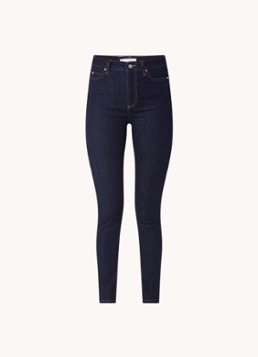 Hobbs Dames Gia high waist skinny jeans met donkere wassing in de kleur Indigo