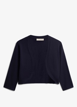 Hobbs Dames Carrie bolero met stretch in de kleur Donkerblauw