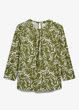 Hobbs Dames Julia top met grafische print in de kleur Creme