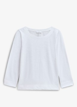 Hobbs Dames Martie longsleeve met boothals in de kleur Wit