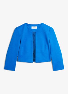 Hobbs Dames Elize jack met structuur in de kleur Blauw