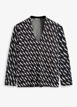 Hobbs Dames Aimee tuniek met print in de kleur Donkerblauw