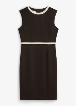 Hobbs Dames Rosalind mini kokerjurk in de kleur Zwart