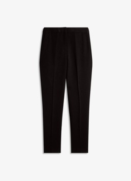 Hobbs Dames Lea high waist slim fit pantalon met steekzakken in de kleur Zwart
