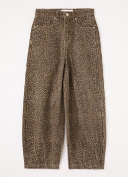 Sofie Schnoor Meisjes Havana tapered jeans met steekzakken in de kleur Camel, maat: 12J=152