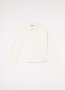 Sofie Schnoor Meisjes Sylvia blouse met kraag in de kleur Gebroken wit, maat: 16J=176