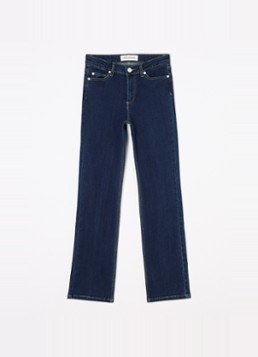 Sofie Schnoor Meisjes Sofiasy straight leg jeans met steekzakken in de kleur Indigo, maat: 176