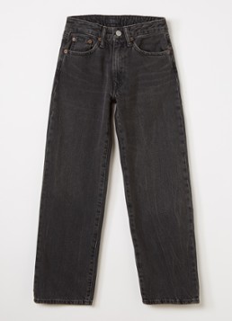 Ralph Lauren Jongens Loose fit jeans met gekleurde wassing in de kleur Zwart, maat: 146=12