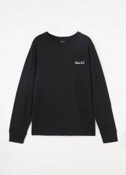 Ralph Lauren Jongens Longsleeve met logoprint in de kleur Zwart, maat: XL=164