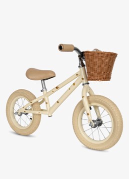 Konges Sløjd Kinderfiets met print in de kleur Beige, maat: 1MAAT