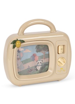 Konges Sløjd Lemon speelgoed televisie in de kleur Beige, maat: 1MAAT