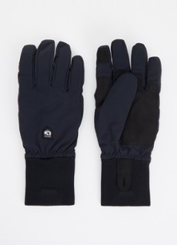 Hestra Dames Diorit handschoenen met logo in de kleur Zwart, maat: 7