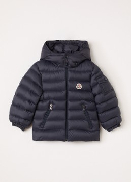 Moncler Jongens Jules puffer jack met donsvulling in de kleur Blauw, maat: 2JR