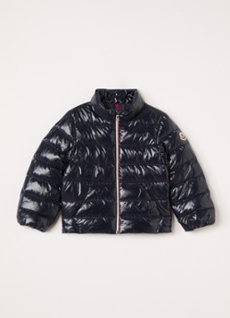Moncler Jongens Othoniel puffer jack met donsvulling in de kleur Donkerblauw, maat: 3JR