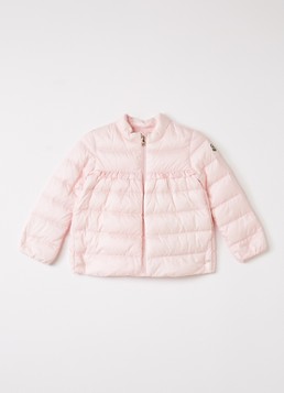 Moncler Meisjes Nazife gewatteerd jack met donsvulling en volant in de kleur Lichtroze, maat: 2A=92