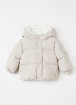 Moncler Meisjes Jareth pufferjack met donsvulling in de kleur Ivoor, maat: 86