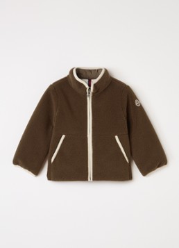 Moncler Meisjes Duxent gewatteerd jack van teddy in de kleur Bruin, maat: 3A=98
