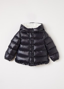 Moncler Meisjes Tazui pufferjack met donsvulling in de kleur Donkerblauw, maat: 2A=92