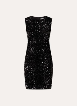 - Glitter Dames jurk - Zwart - 36