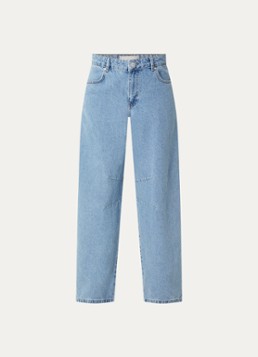 Neo Noir Dames Alannah high waist balloon fit jeans met lichte wassing in de kleur Jeans, maat: 38