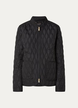 Ilse Jacobsen Dames Jack met quiltpatroon in de kleur Zwart