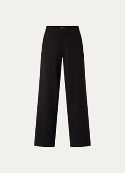 NYDJ Dames Fiona high waist wide fit pantalon met steekzakken in de kleur Zwart